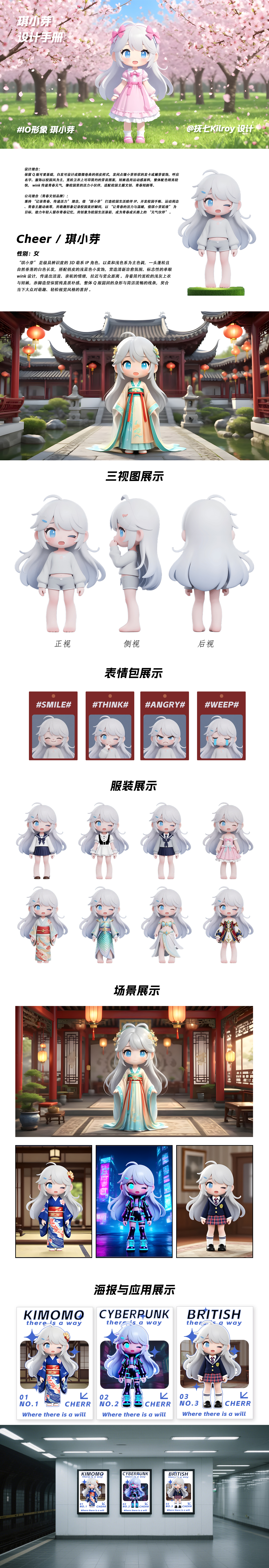 琪小芽个人IP设计